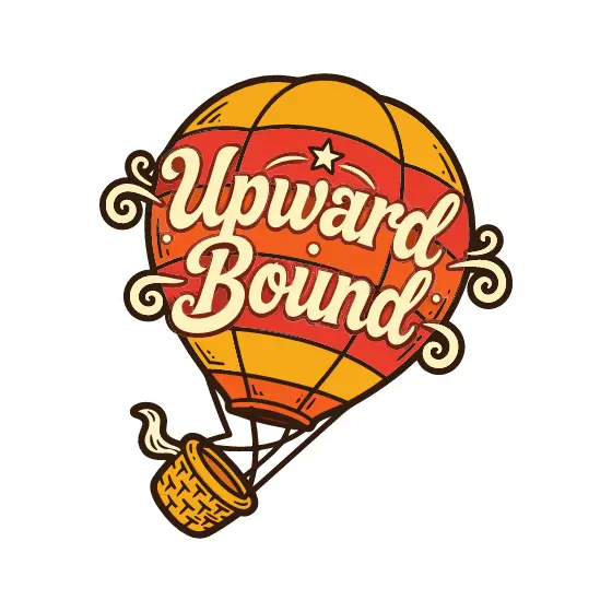 Tilted Balloon With Star And Smoke Puff