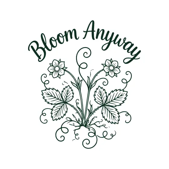 Bloom Anyway Strawberry With Curling Tendrils