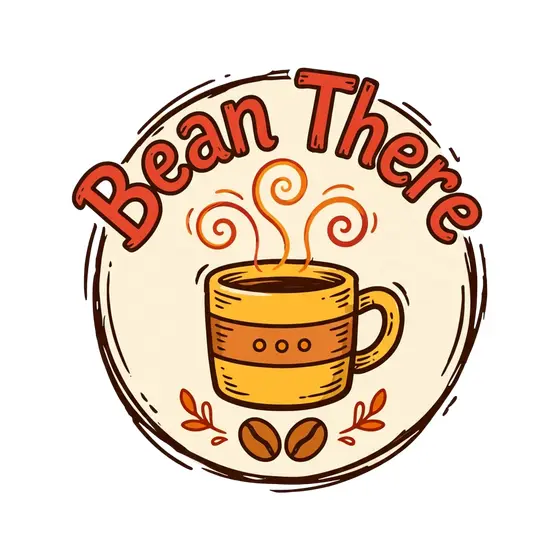 Yellow Mug Bean There Badge