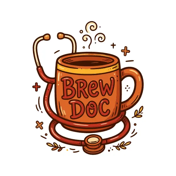 Brew Doc Mug With Stethoscope