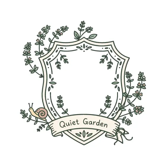 Shield Crest With Snail on Left