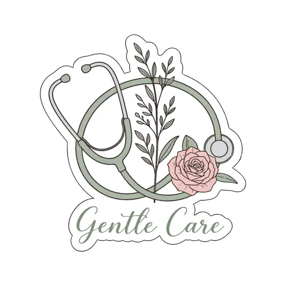 Stethoscope Sprig With Rose