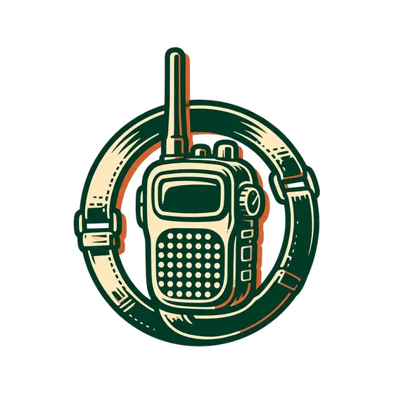 Ranger Radio With Raised Antenna