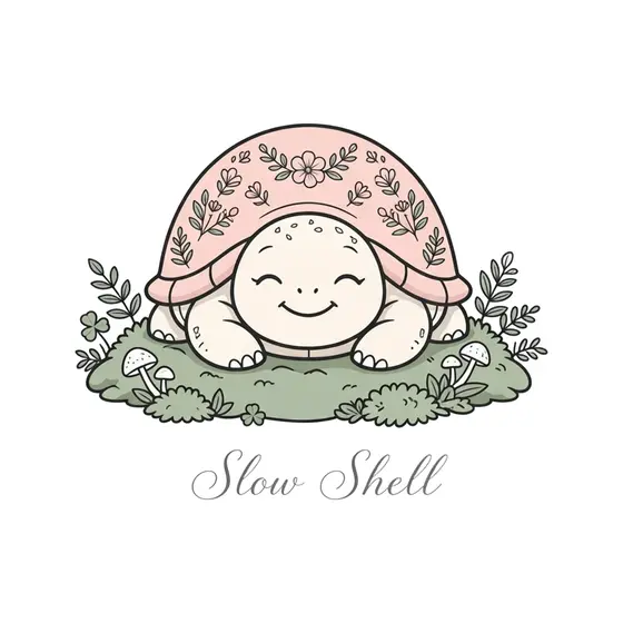 Turtle Tucked In Shell