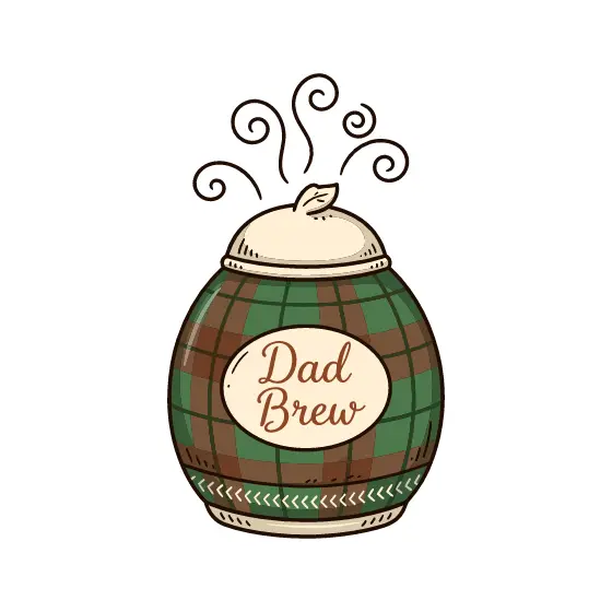 Plaid Barrel Jar With Sprout Lid