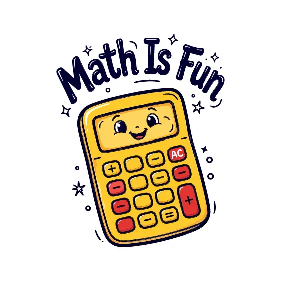 Yellow Calculator With Smiling Face