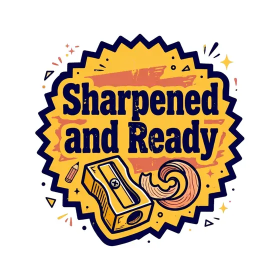 Sharpened and Ready Starburst Sharpener Design