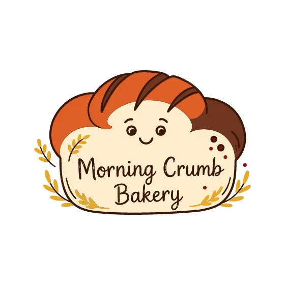 Smiling Loaf Bakery Sign Orange Crust