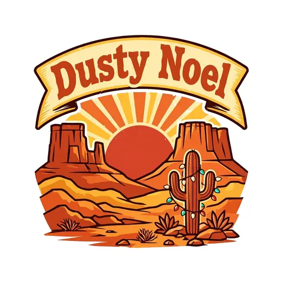 Dusty Noel Rayburst Mesa Cactus Badge