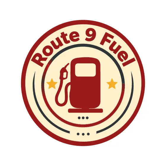 Red Route 9 Fuel Badge