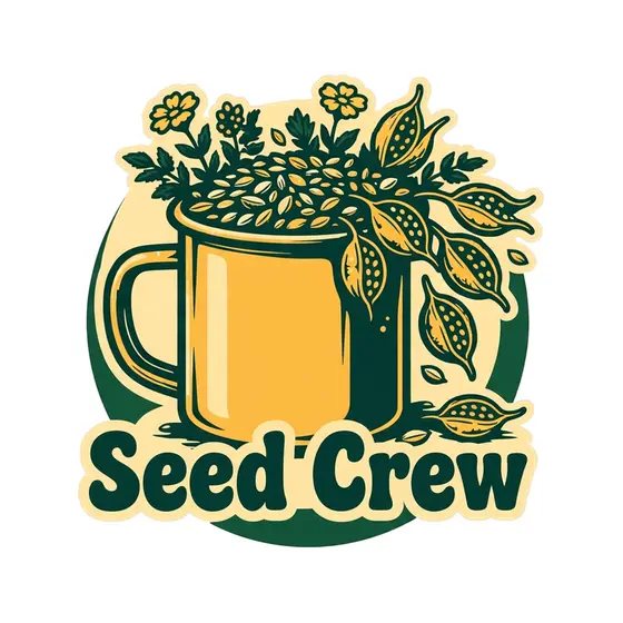 Mustard Mug Overflowing With Seeds