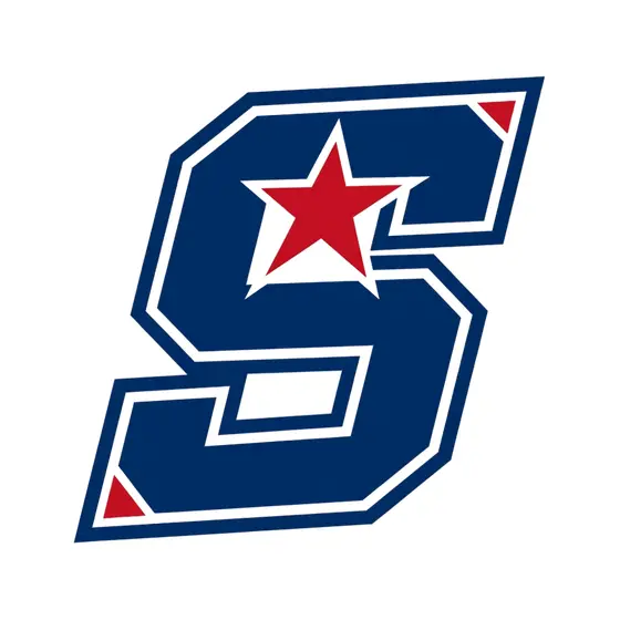 Navy Block S with Red Star