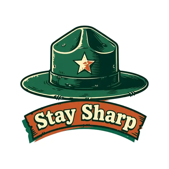 Green Ranger Hat With Star Banner