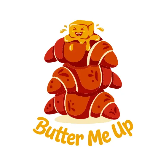 Croissant Stack With Laughing Butter