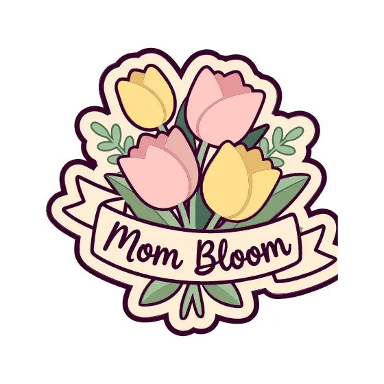 Tulip Trio on Cream Banner