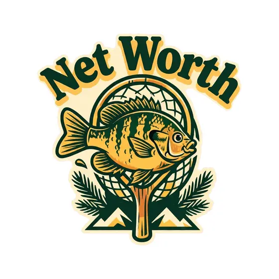 Bluegill Over Net With Pine Sprigs