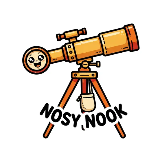 Brass Telescope with Smiling Eyepiece
