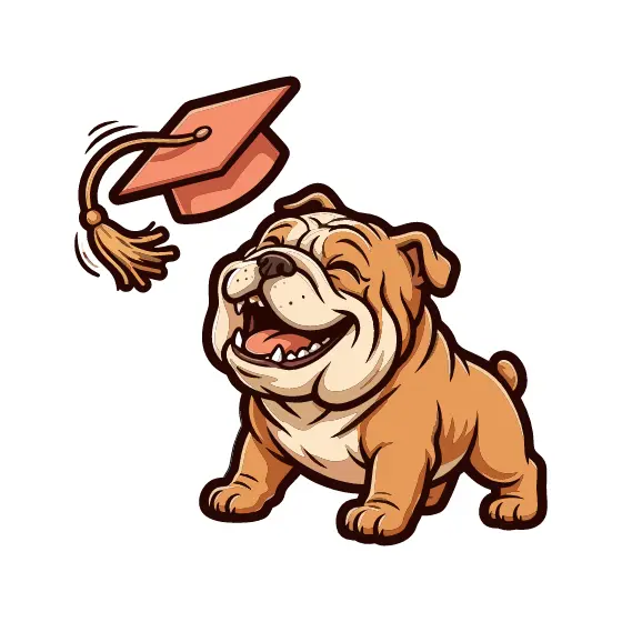 Bulldog Mid-Toss Cap Side View
