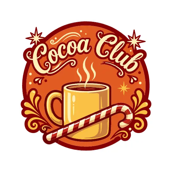 Yellow Mug Badge With Candy Cane