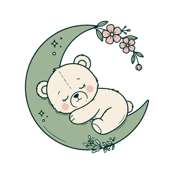 Sleeping Bear On Sage Moon