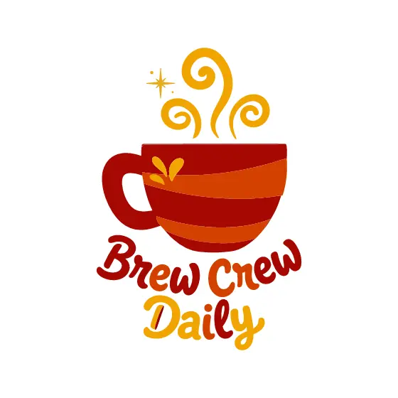 Striped Coffee Cup With Lettering