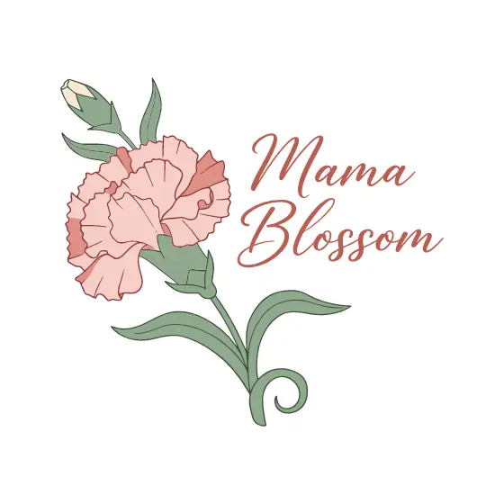 Blush Carnation With Rose Script