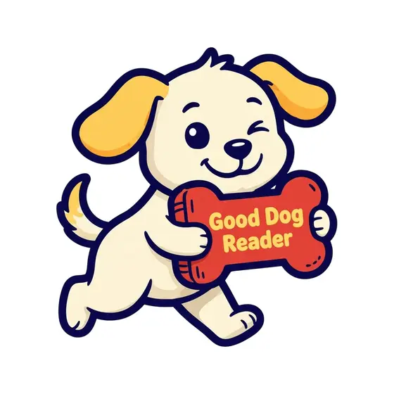 Cream Puppy Carrying Reader Bone