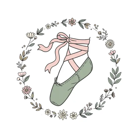 Sage Pointe Shoe In Wildflower Wreath