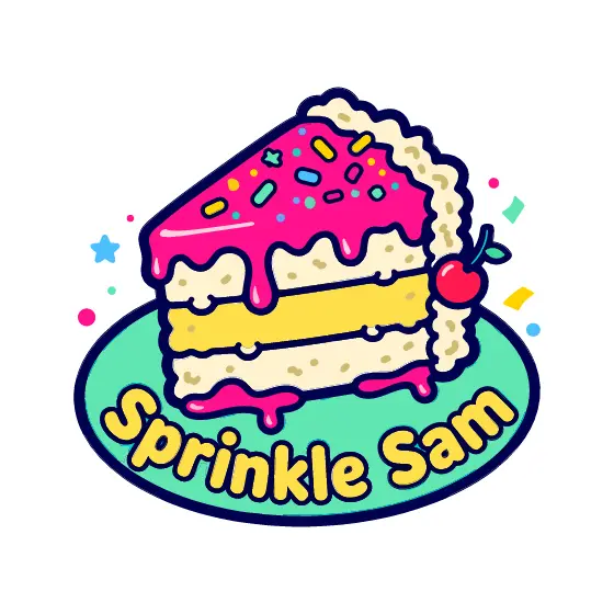 Cake Slice With Pink Frosting