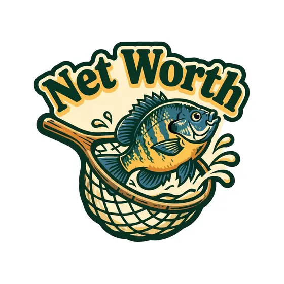 Bluegill Scooped In Landing Net