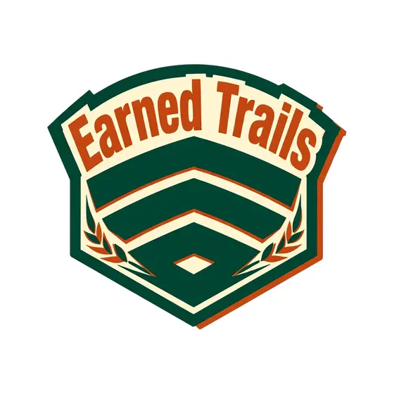 Earned Trails Chevron Shield