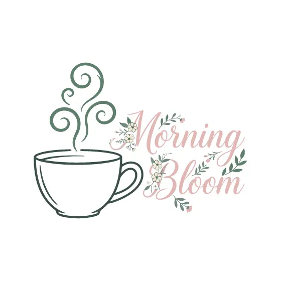 Coffee Cup With Pink Script and Florals