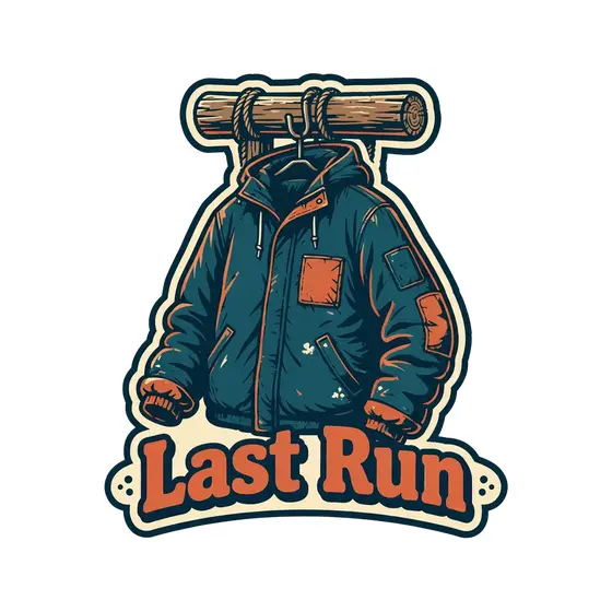 Teal Hooded Jacket on Log Hanger