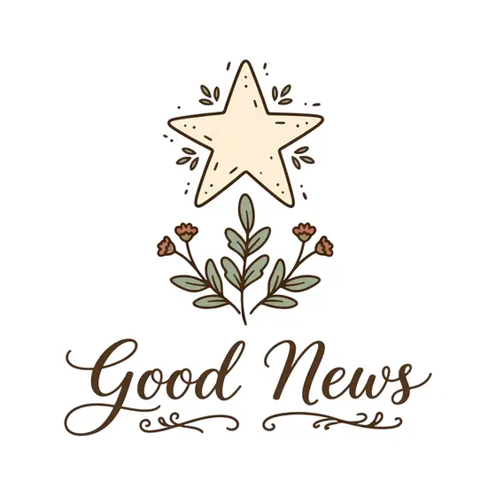 Sage Sprig Star Good News Flourish
