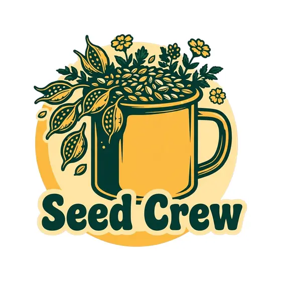 Seed Mug With Leaves Left Side