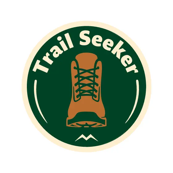 Vertical Boot Trail Seeker Badge