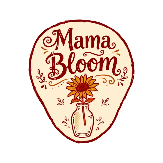 Mama Bloom Sunflower in Glass Vase