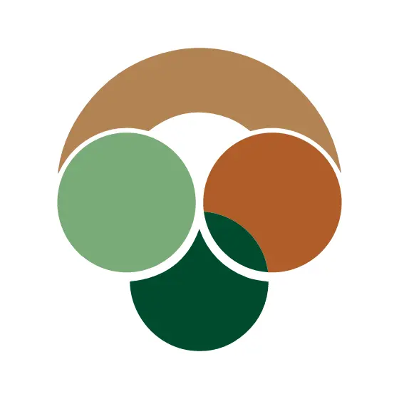 Circles and Arch Abstract Mark