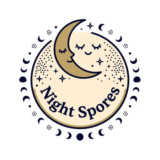 Sleeping Moon Circle With Night Spores