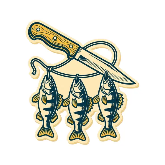 Fillet Knife Over Hanging Perch