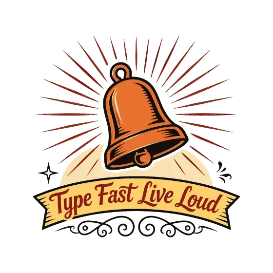 Orange Bell On Yellow Banner