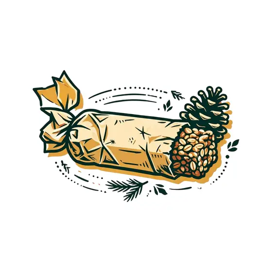 Trail Snack Bar With Pine Cone