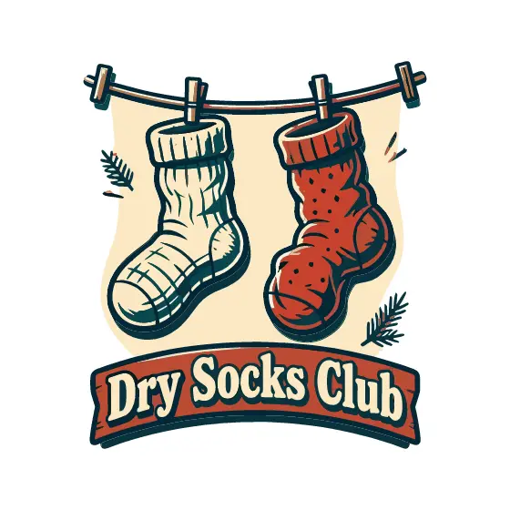 Wool Socks on Clothesline