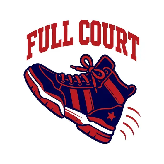 Full Court Striped Sneaker Motion