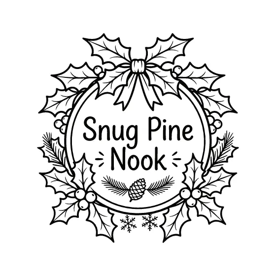 Holly Bow Wreath With Pine Sprigs