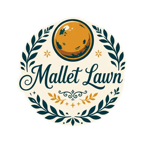 Orange Ball Emblem With Laurel Wreath