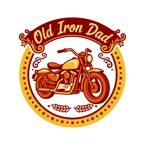 Yellow Ring Motorcycle Emblem