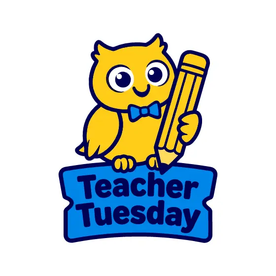 Bow Tie Owl Waving Pencil
