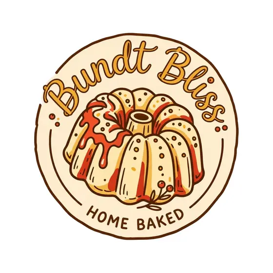 Glazed Bundt Cake With Dots