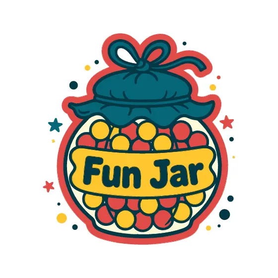 Teal Bow Gumball Jar With Yellow Label